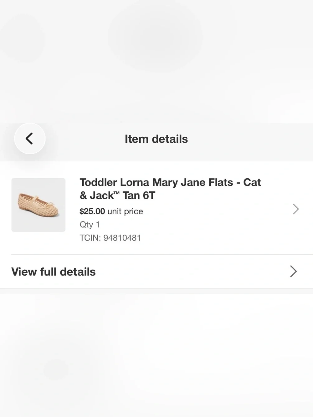 Cat & Jack Cream Braided Mary Jane Flats with Bow